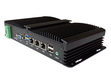 2网口4网口无风扇嵌入式工控机MIS-H4U