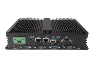 全铝BOX无风扇工控机  双网口四网口工