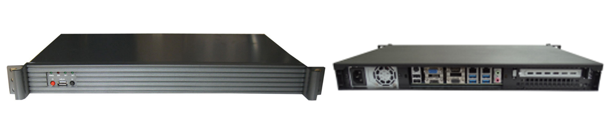 19”标准上架1U工控机