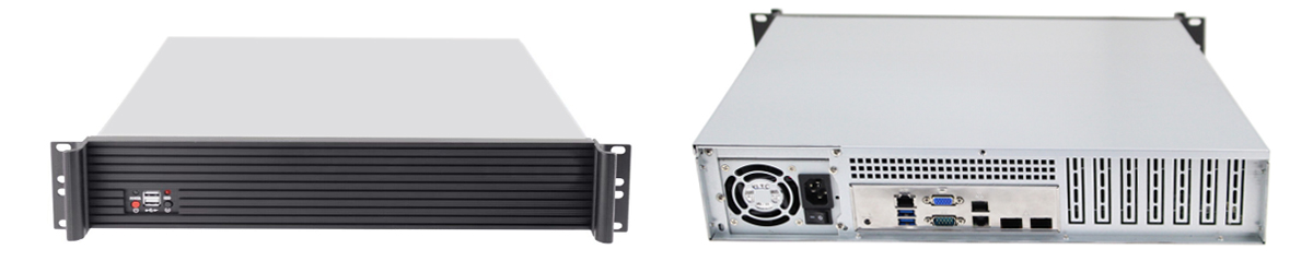 19”标准上架2U工控机服务器机箱