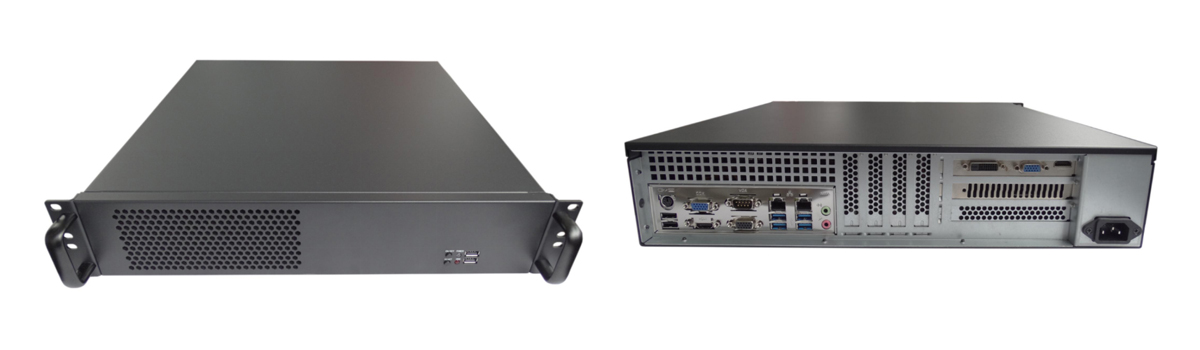 19”标准上架2U工控机箱