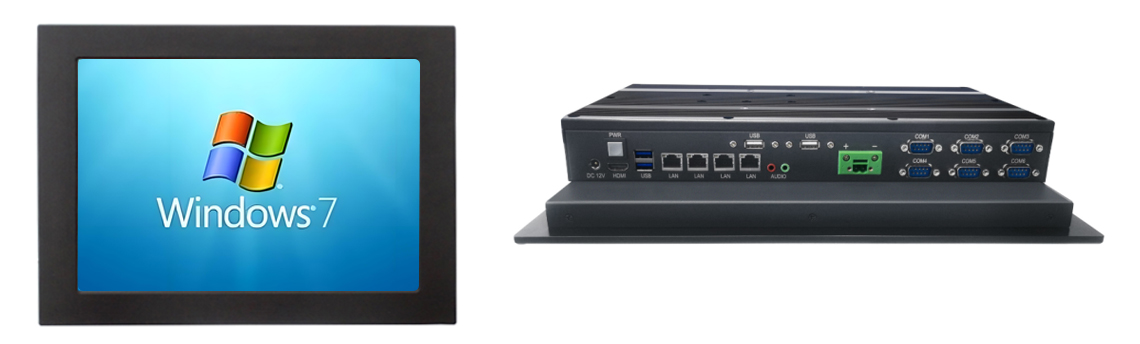 15寸电阻触摸无风扇工业平板电脑 IPPC-1503FL-4L